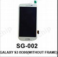 LCD screen with touch assembly for samsung galaxy s3 i9300(without frame)