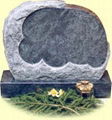 Granite Tombstone and Marble Tombstone 1