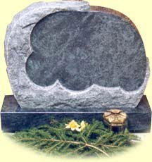 Granite Tombstone and Marble Tombstone