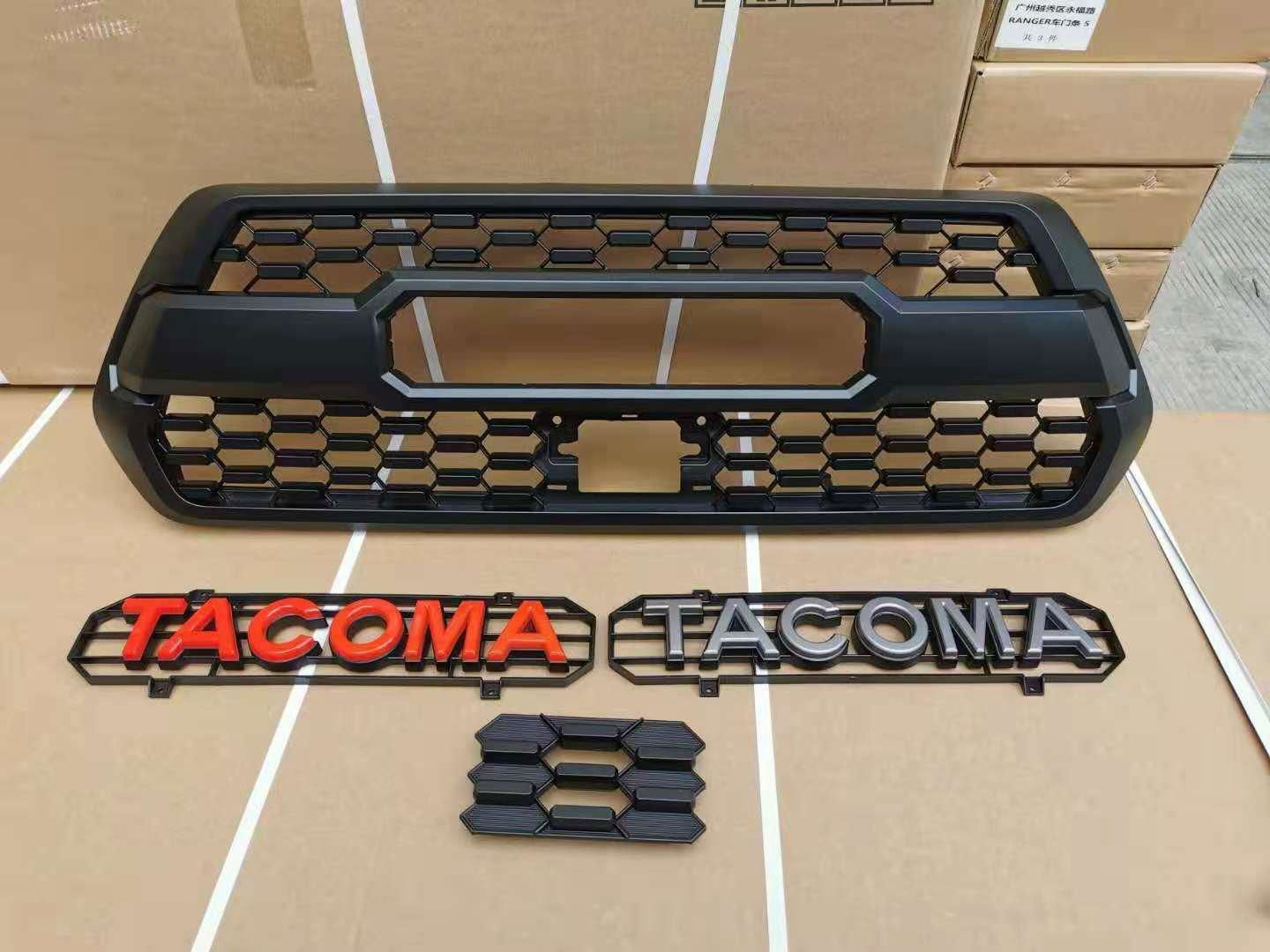 Front bumper grille for Toyota Tacoma 2016-2021 2