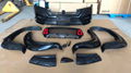 UPGRADE FACELIFT FRONT BUMPER FIT FOR HILUX REVO ROCCO 16-19 TO AMG LOOK