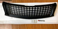 ABS racing grille Modified grille Car bumper grille black matte for Triton 2015u