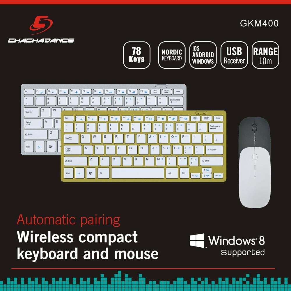Wireless Keyboard and Mouse KM400