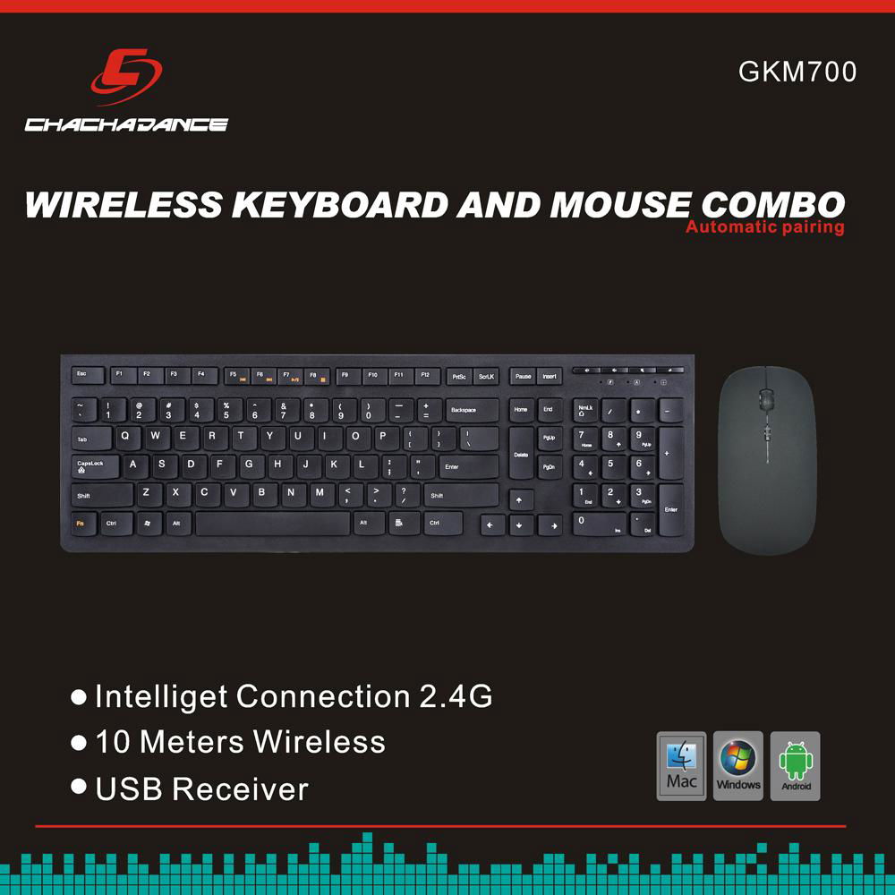 无线键鼠套装 GKM700 3