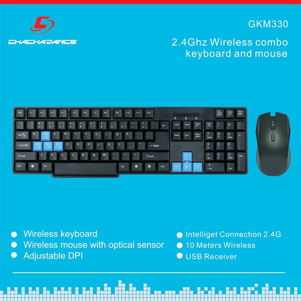 Wireless Keyboard and Mouse GKM320 2