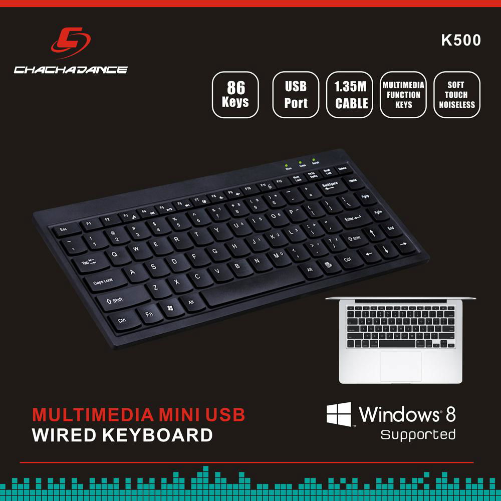 Mini Chocolate Keyboard K500 4