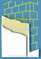 External wall external heat preservation glass fibre net cloth