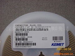 供應KEMET鉭電容T491A105K035AT