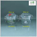 pet plastic seal jar,facial cream jar 2