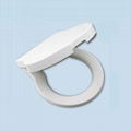 UF soft close quick release toilet seat