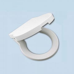 UF soft close quick release toilet seat