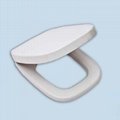 UF rectangle soft close quick release toilet seat 1