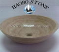 Bowl sink from granite stone  2