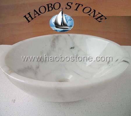 Bowl sink from granite stone  3