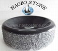 Bowl sink from granite stone