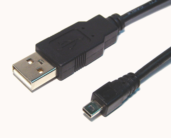 USB A Plug To Mini USB 8pin Cable 