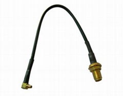 MMCX Male To SMA Female Cable 