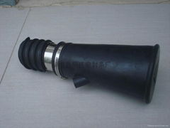 Automobile exhaust nozzle