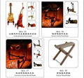 High quanlity Folding Guitar Wooden Stand Wood Guitar Stand 5