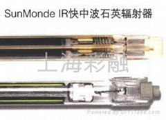 fast middle wave IR lamp