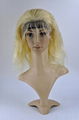 Blonde Human Hair Front Lace Wig with Baby Hair (Body Wave) 3