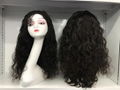 Virgin Human Hair Full Lace Wig with Baby Hair (002 Curly) 2