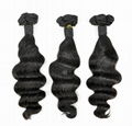 Brazilian Super Double Drawn Virgin Human Hair Weft (Special Deep Wave) 1