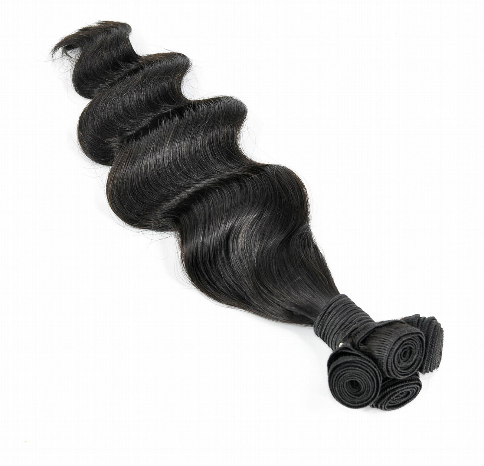 Brazilian Super Double Drawn Virgin Human Hair Weft (Special Deep Wave) 3