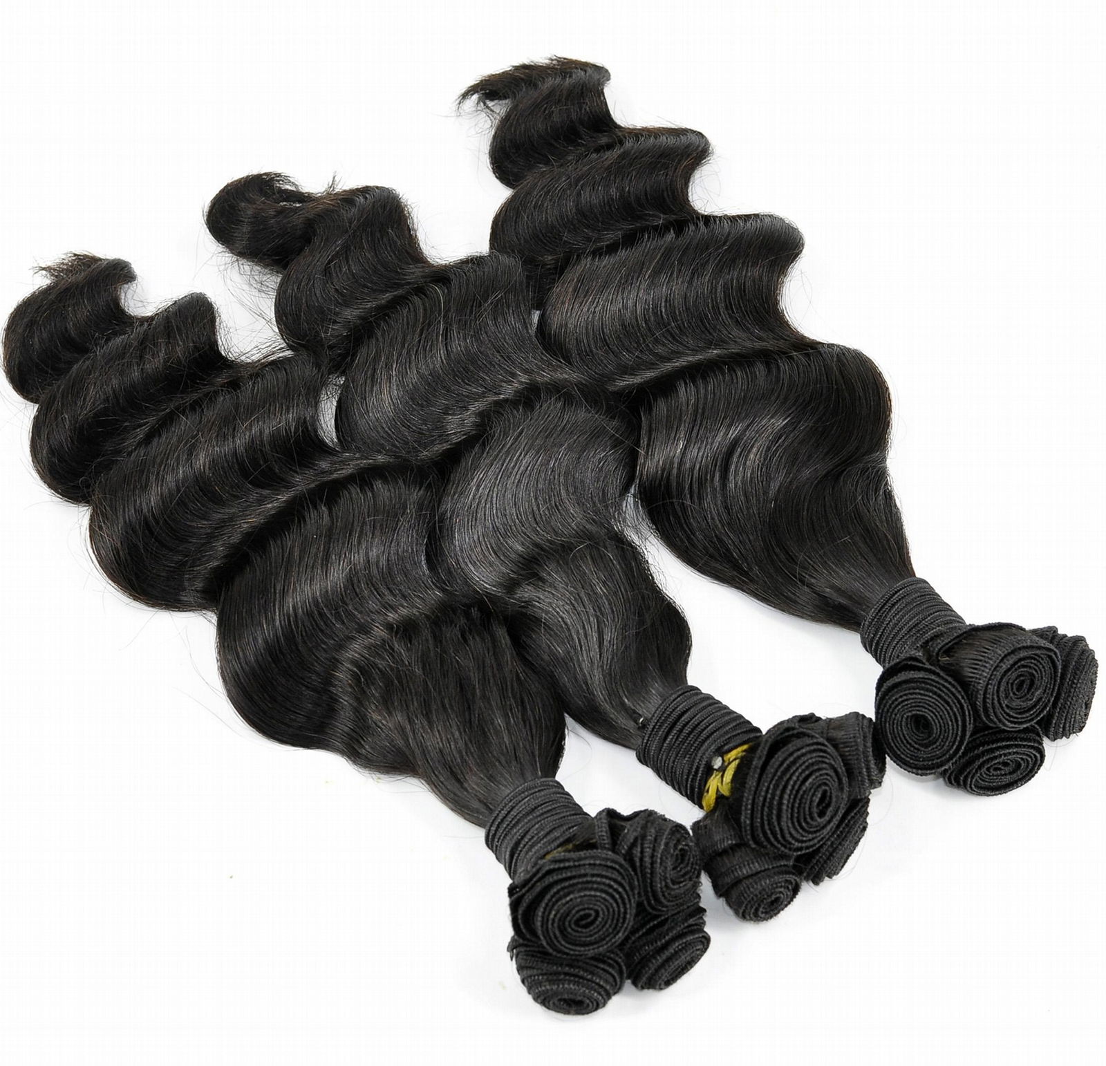 Brazilian Super Double Drawn Virgin Human Hair Weft (Special Deep Wave) 5