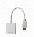 Female HDMI cable to VGA male adapter converter  2