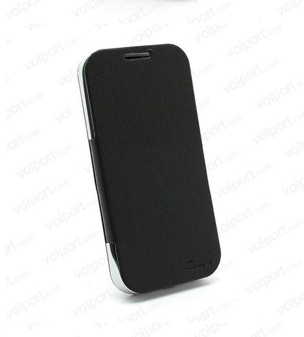 3300mAh Power Bank Leather Flip Backup Battery Case for Samsung Galaxy S IV S4  2