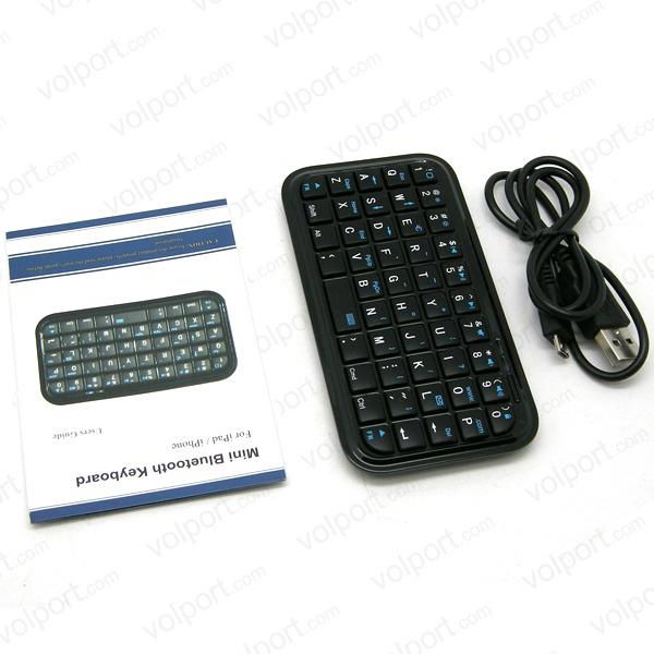 Ultra Slim Mini Wireless Bluetooth Keyboard For iPhone 5 iPhone 4 PS3 Android OS 5