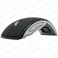 Mini USB 2.4Ghz Snap-in Transceiver Optical Foldable Folding Arc Wireless Mouse  1