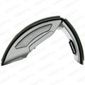 Mini USB 2.4Ghz Snap-in Transceiver Optical Foldable Folding Arc Wireless Mouse  3