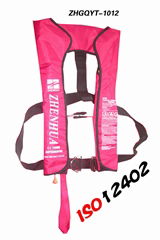 Automatic inflatable life jacket(ISO12402-3 approved)