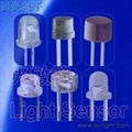 环境光或可见光感应管的光敏管 2