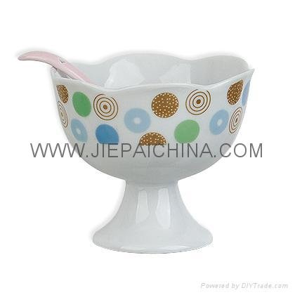ceramic bowl,footed bowl,salad bowl,soup bowl 5