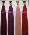 High Quality pre-bonded Hair, Nail Hair, Stick Hair, Flat Hair, Wigs Hair 