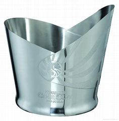 Stainless steel bucket