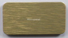 Gold Brushed ACP