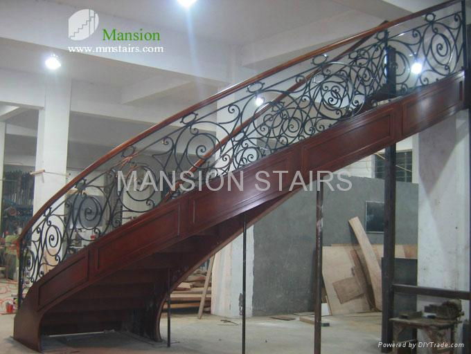 Wrought Iron Spiral Staircase 2