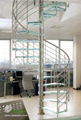 Glass Spiral Stairs 1