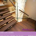 Modern Mono Stringer Wood Stairs Design