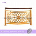   Horizontal Cast Aluminum Fence Decoration