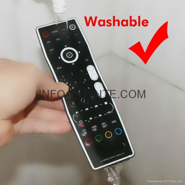 waterproof lcd tv remote control clean washable outdoor tv one key learning 2