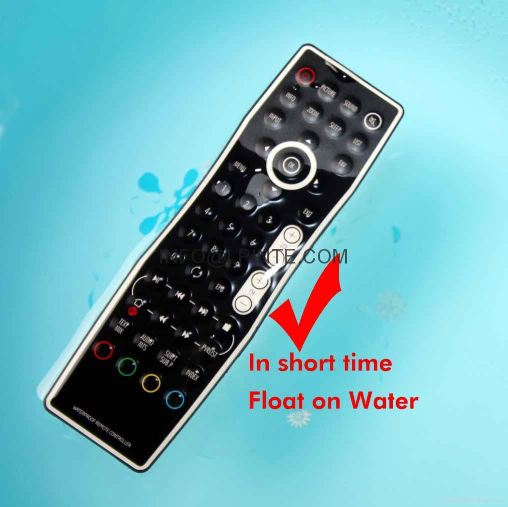 waterproof tv remote control for bathroom hospital hotel one key learning 5
