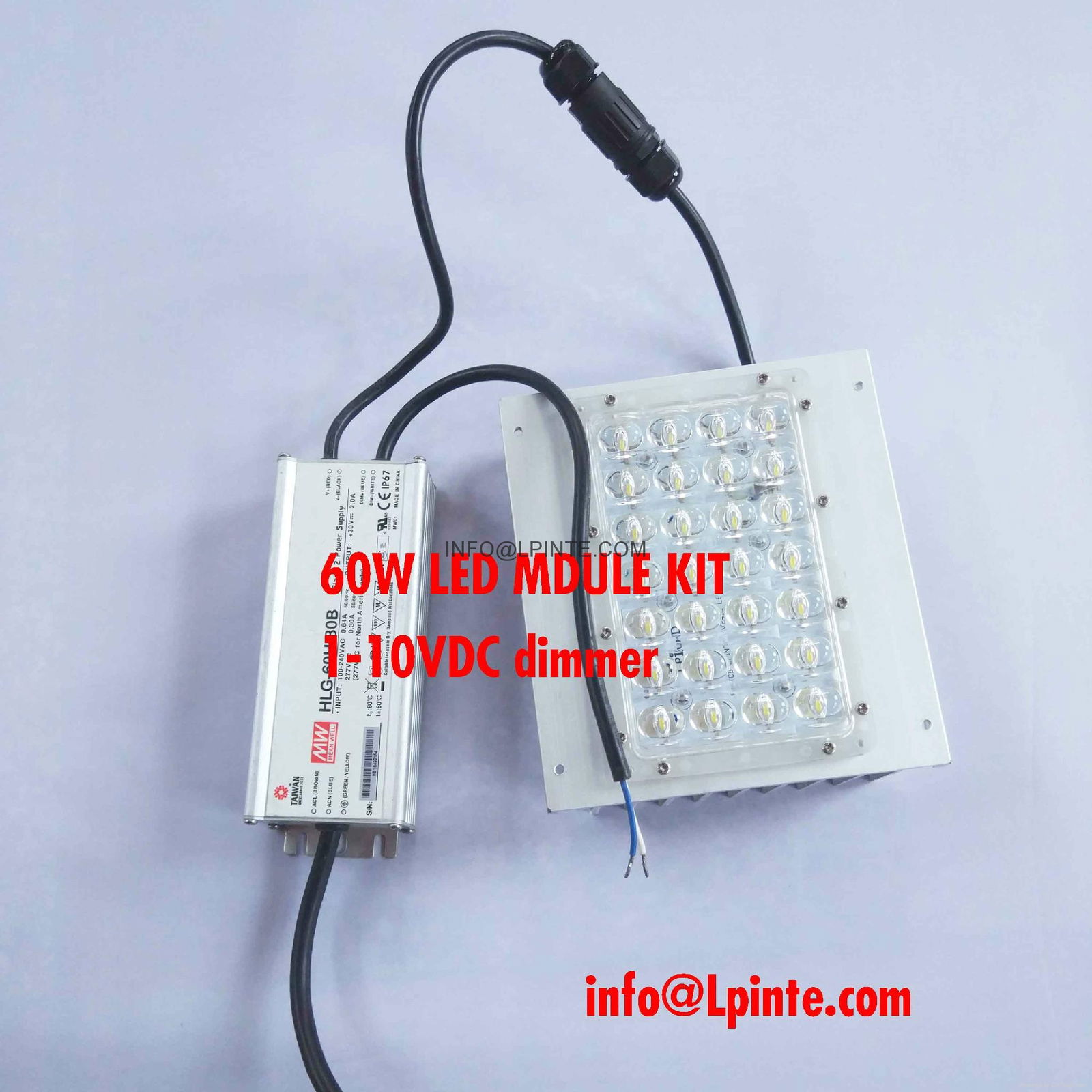 60w led module kit retrofit streetlight illumination 3