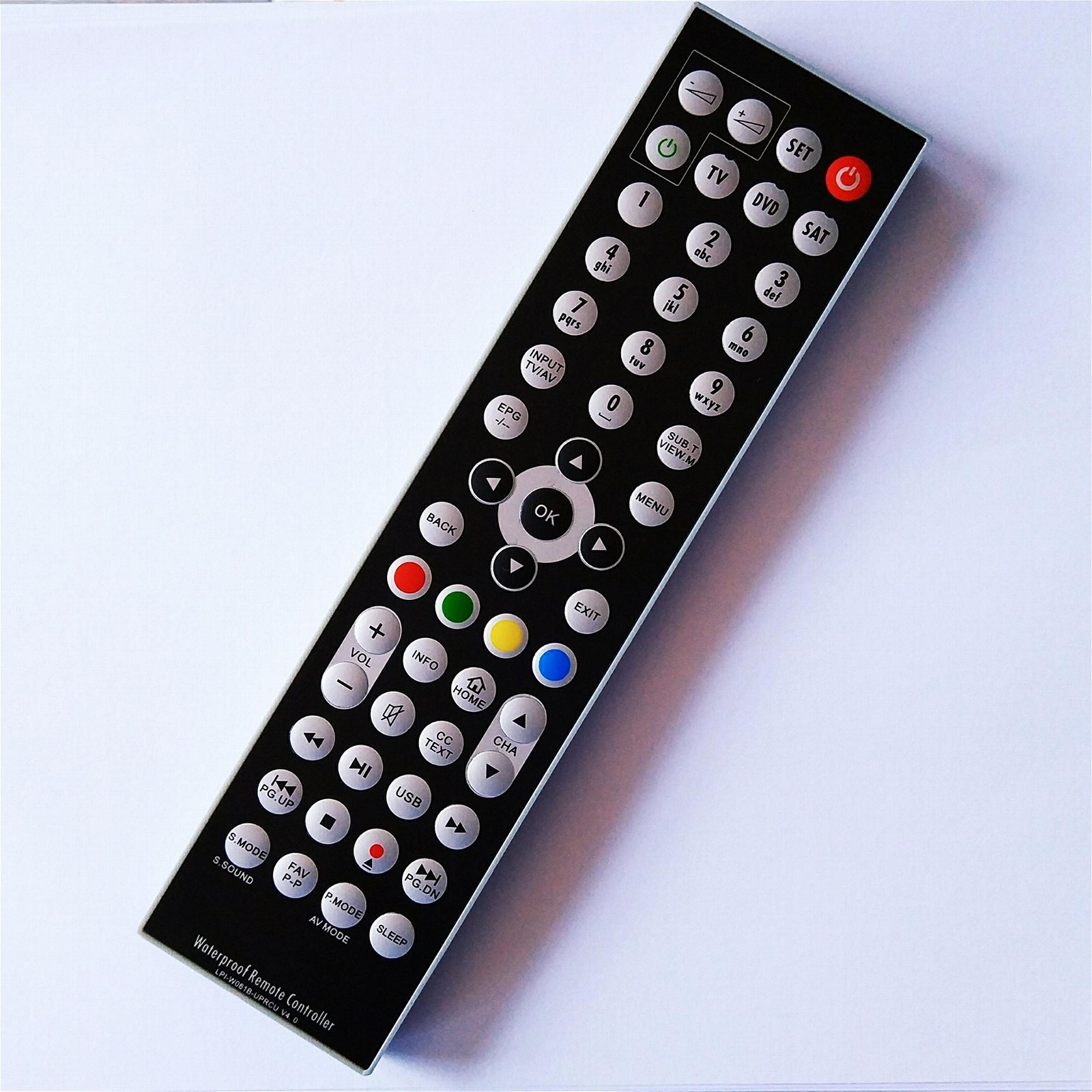 sky tv waterproof LCD tv remote control for amino IPTV replace samsung lg sharp