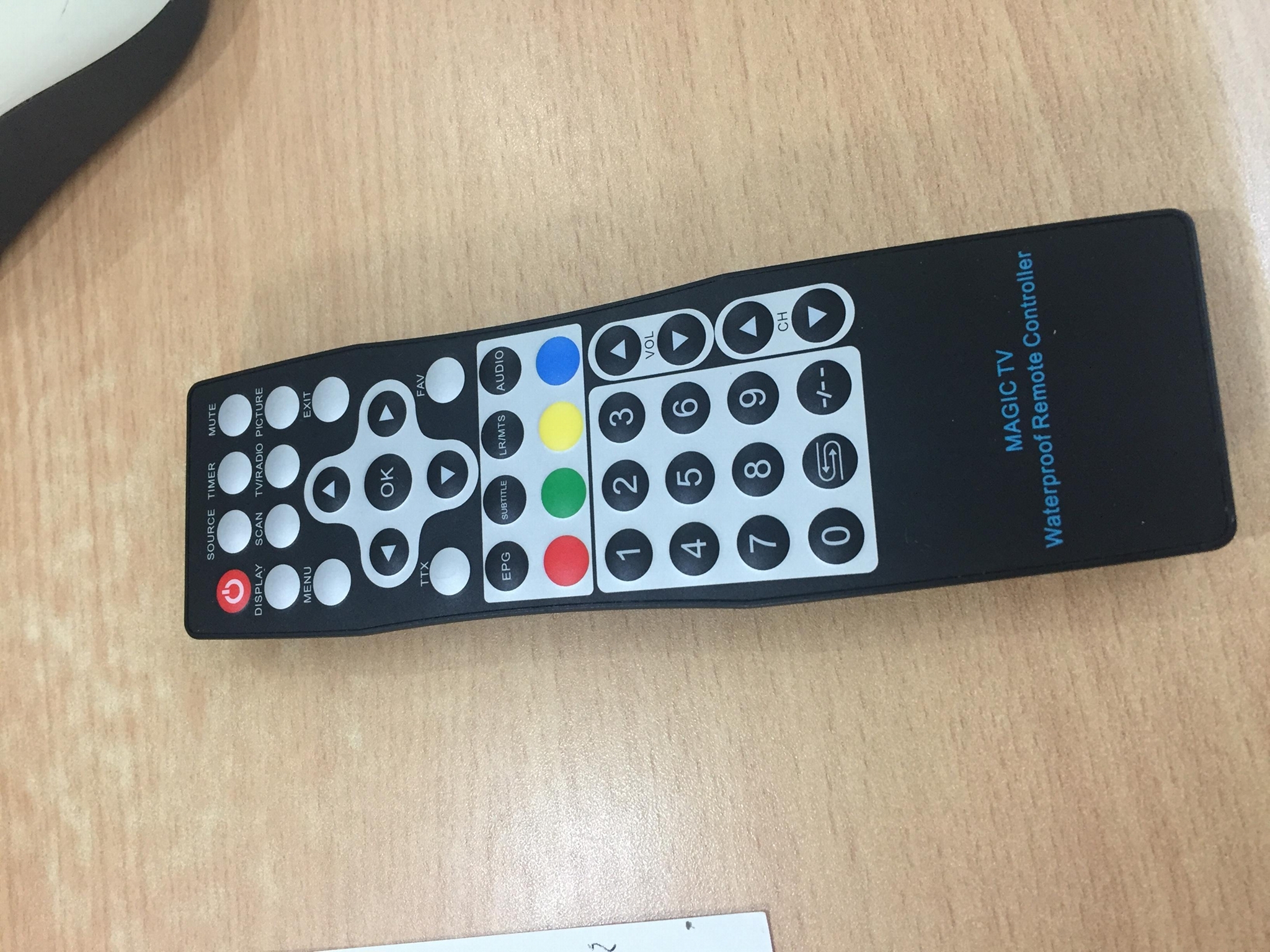 waterproof mirror tv remote control for amino stb iptv W061B LPINTE