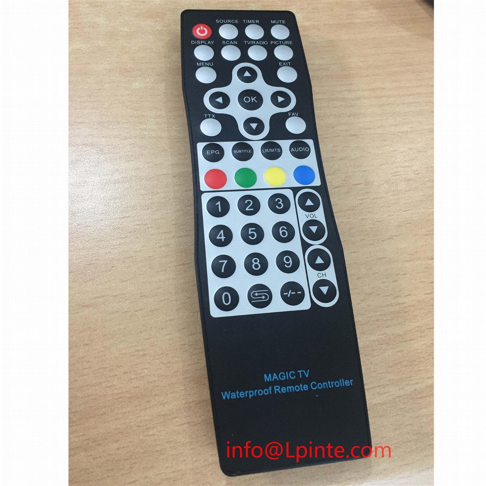 waterproof mirror tv remote control for hotel and resort universal and learning 5